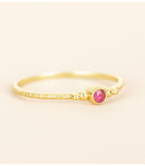 Anillo lamia ruby round muja juma 2