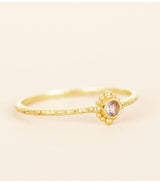 Anillo lamia amethyst round muja juma 2