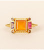 Anillo najma red agate square muja juma 1