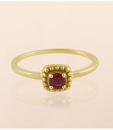 Anillo tizi ruby round muja juma 1