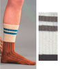 Calcetines amsterdam hombre brown ecru woolsens 1