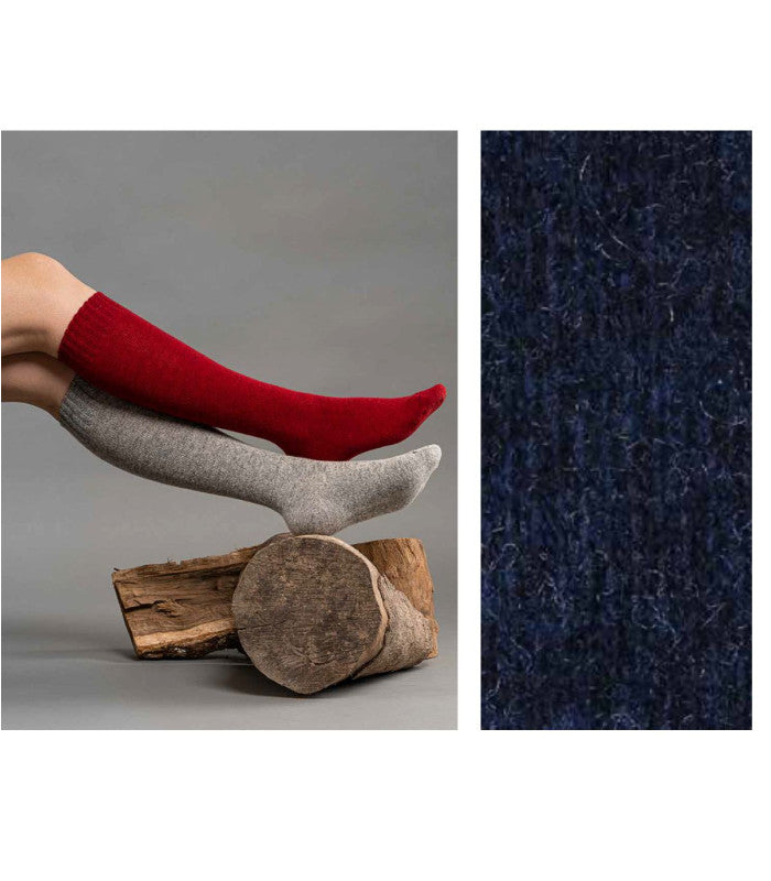 Calcetines london mujer night blue woolsens 1