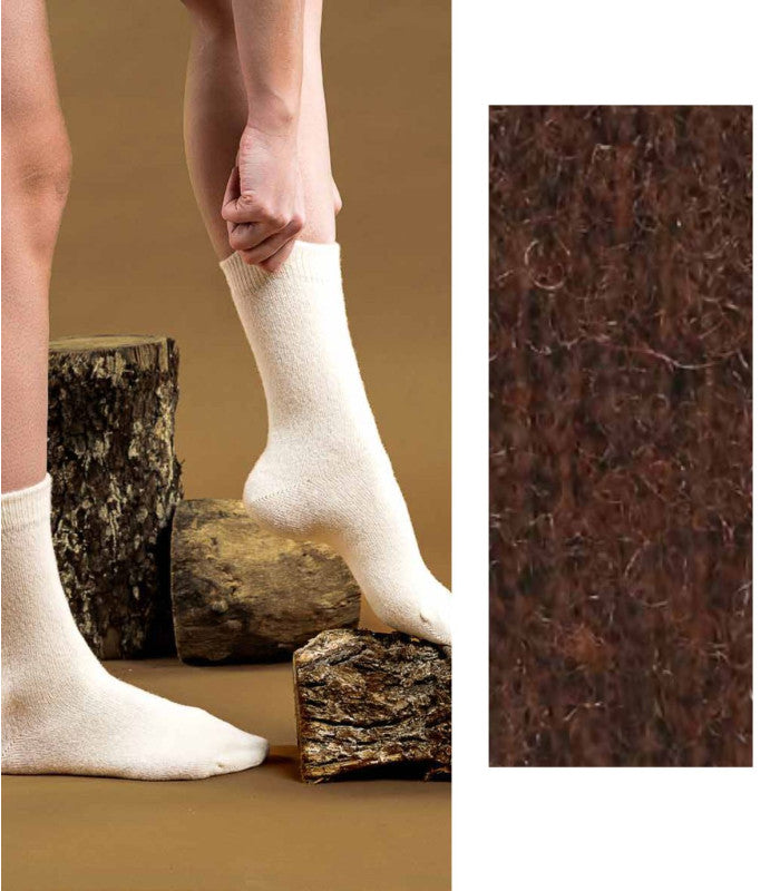 Calcetines oslo mujer tan woolsens 1