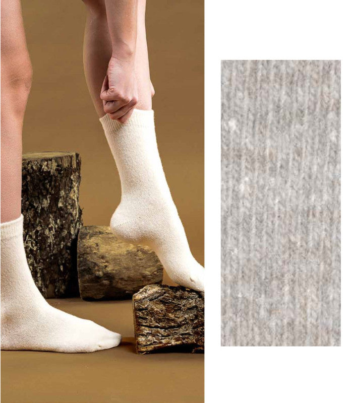 Calcetines oslo mujer vanilla woolsens 1