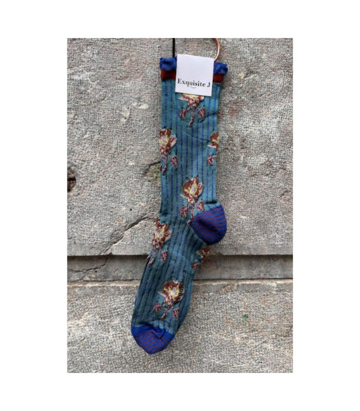 Calcetines botanical iris exquisite j 1