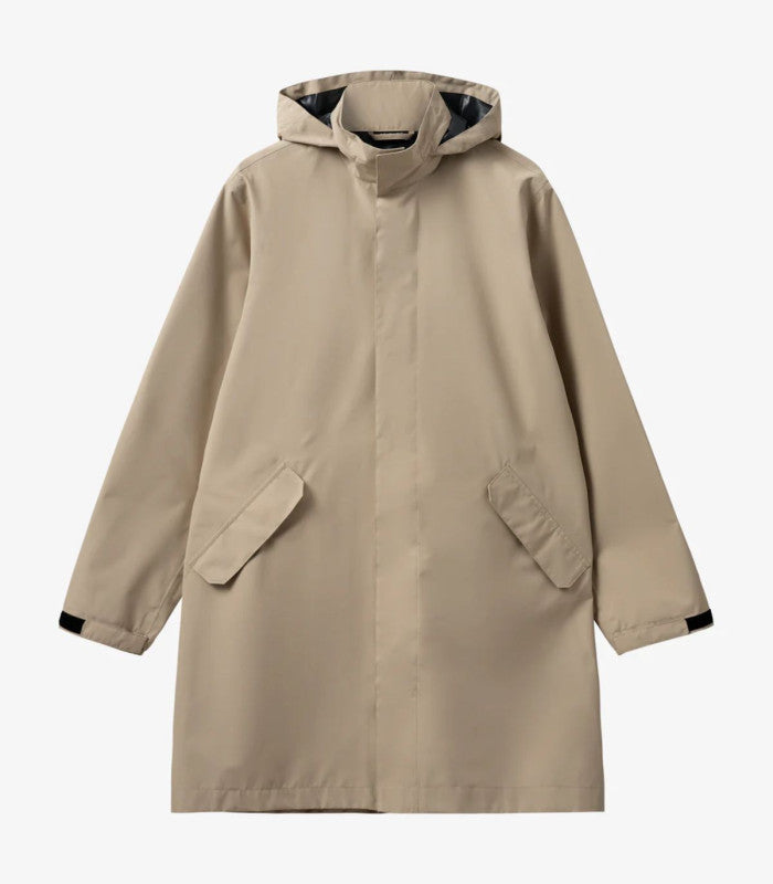 Chubasquero largo romo warm grey h2o 1