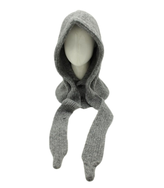 Capucha bufanda gris fonce atoll-palme 1