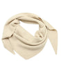 Fular triangular grande de punto beige atoll-palme 1