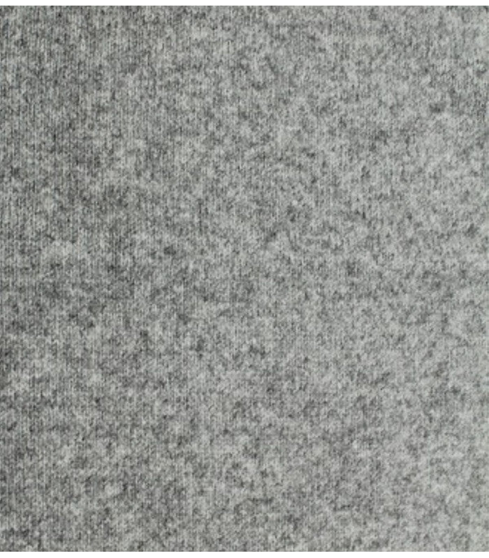 Fular triangular grande de punto gris fonce atoll-palme 2