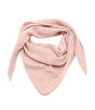 Fular triangular pequeno de lana rose clair atoll-palme 1