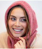 Capucha de baby alpaca kim pink k'puche 1