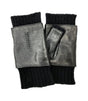 Mitones de piel de cordero s'amuser leira black 1