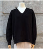 Jersey de lana magliepure cortona nero 1