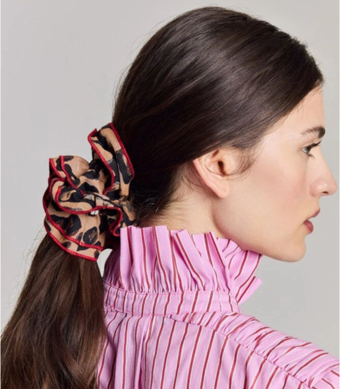 Scrunchie maxi chouchou leopard balzac 2