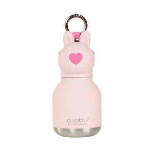 Mini botella termica 200ml conejo asobu 1