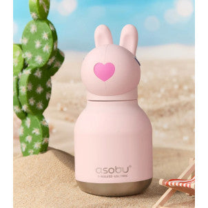 Mini botella termica 200ml conejo asobu 2