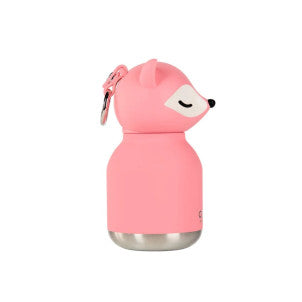 Mini botella termica 200ml zorro rosa asobu 2