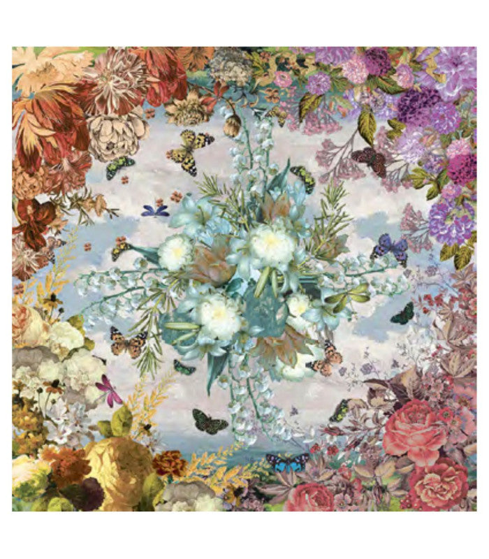 Pañuelo grand cachemire brokante florals 1