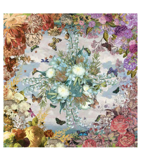 Pañuelo grand cachemire brokante florals 1