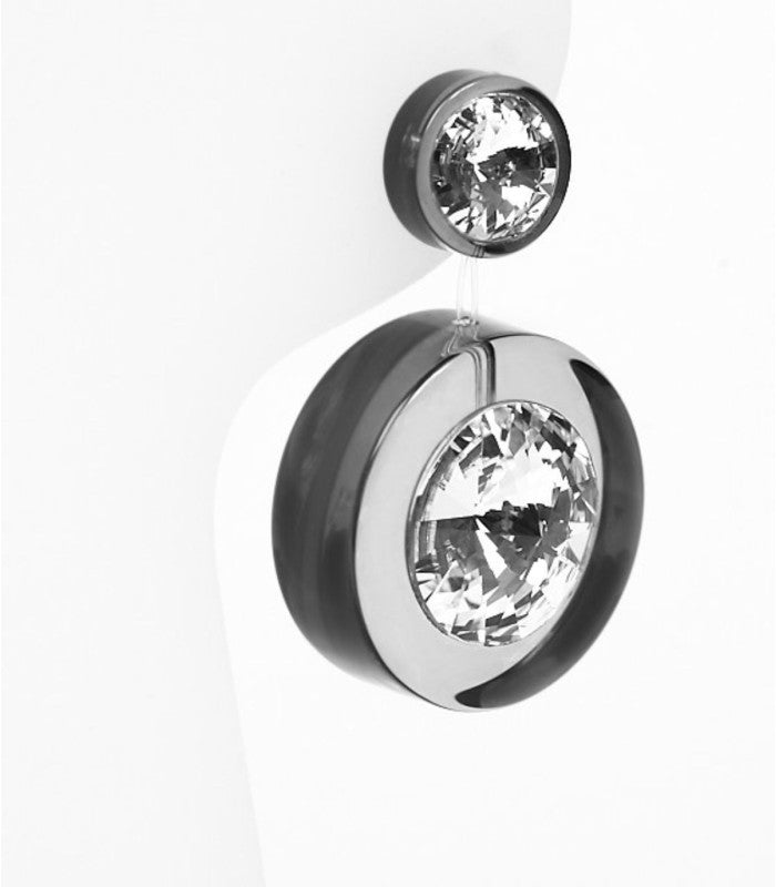 Pendientes largos miravidi bay ardoise 1