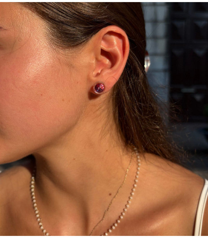 Pendientes miravidi bay pop's rosa 2