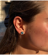 Pendientes miravidi bay pop's aguamarina 2