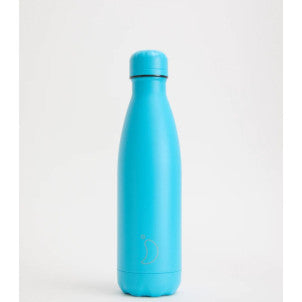 Botella inox turquesa 500ml chilly's 1