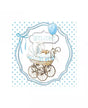 Servilletas WELCOME BLUE 1