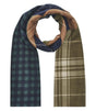 Fular mezcla cuadros blue codello 1