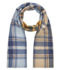 Fular cachemir con estampado cuadros blue codello 1