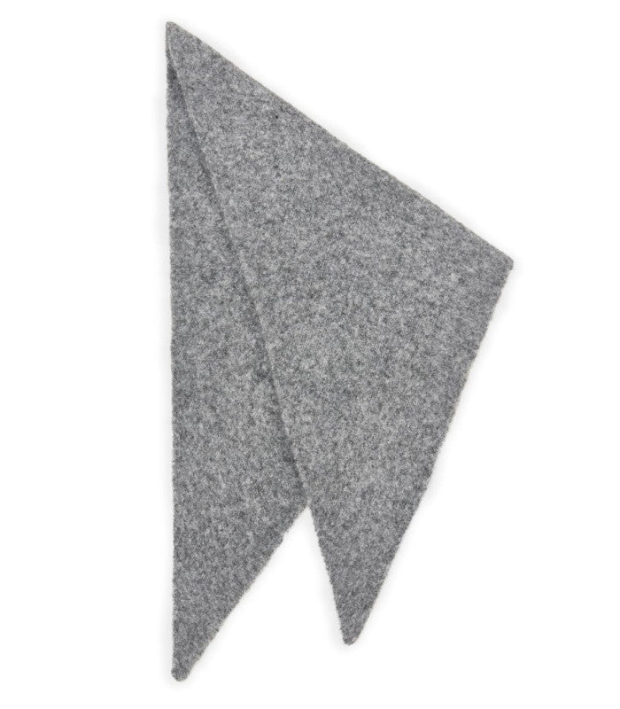 Pañuelo triangular punto liso grey codello 2