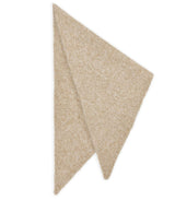 Pañuelo triangular punto liso beige codello 2