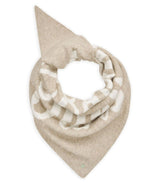 Panuelo triangular punto paris beige codello 1