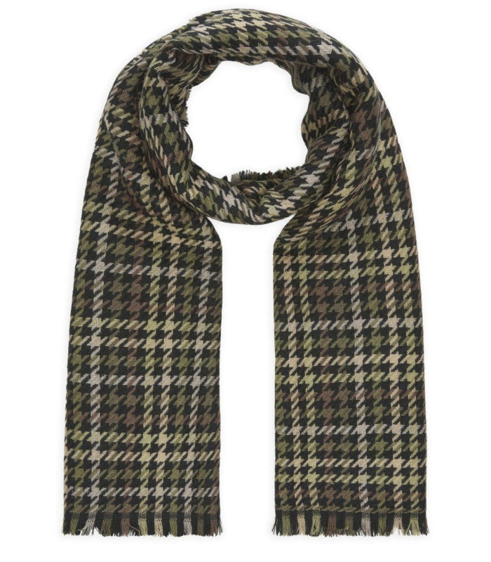 Bufanda lana estampado cuadros green codello 1