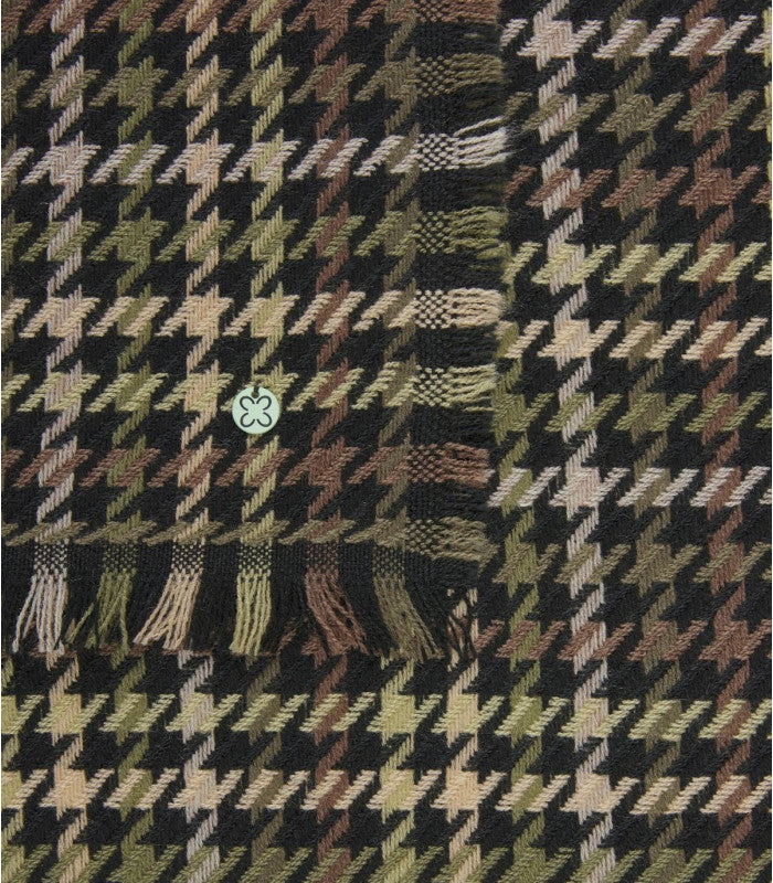 Bufanda lana estampado cuadros green codello 2