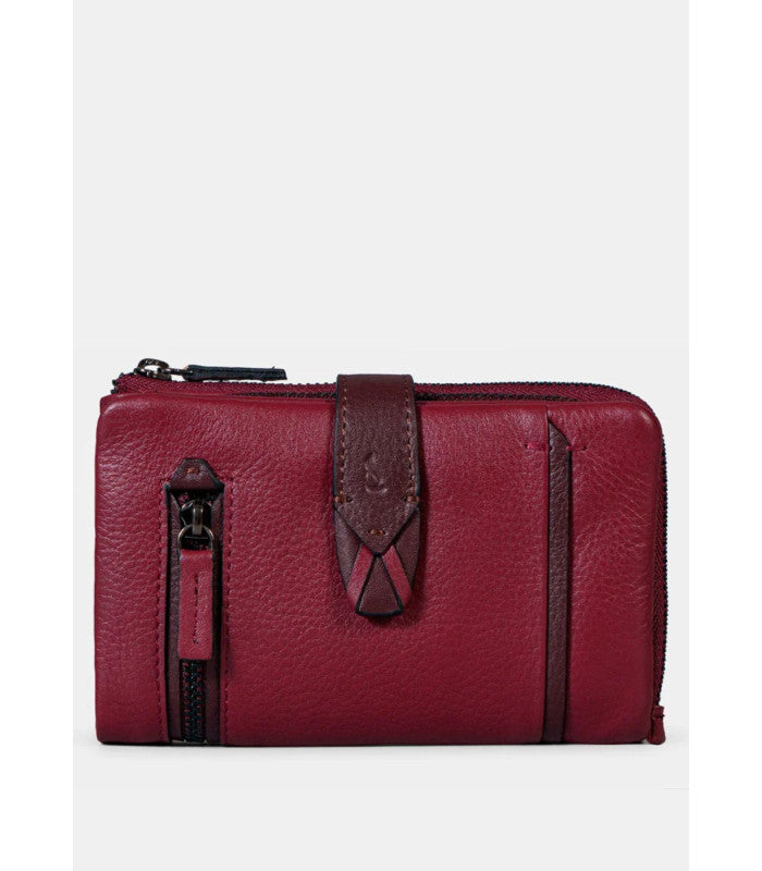 Billetero mediano abbacino gio burgundy 1