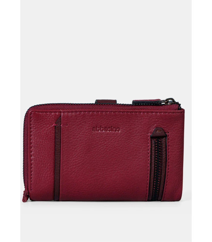 Billetero mediano abbacino gio burgundy 2