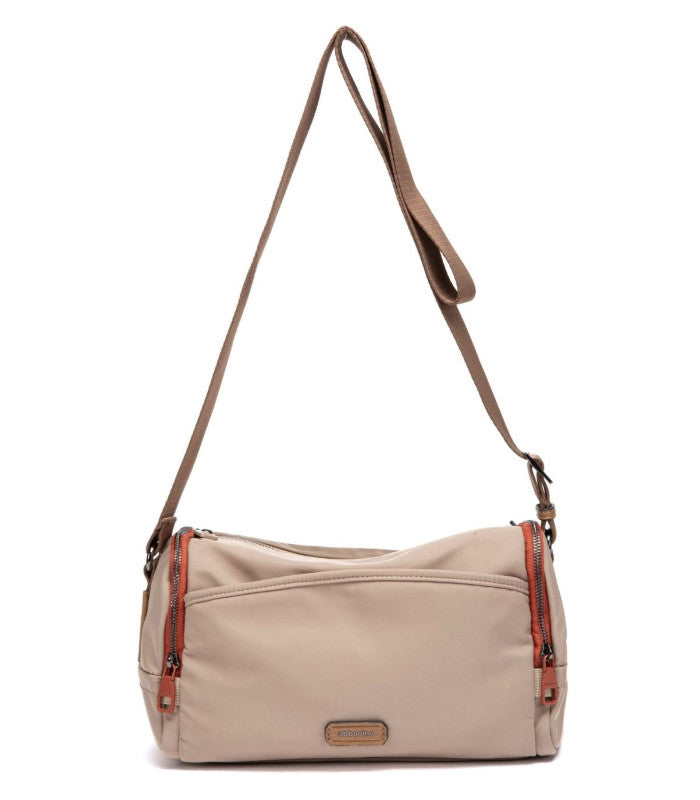 Bolso bandolera abbacino viro beige 1
