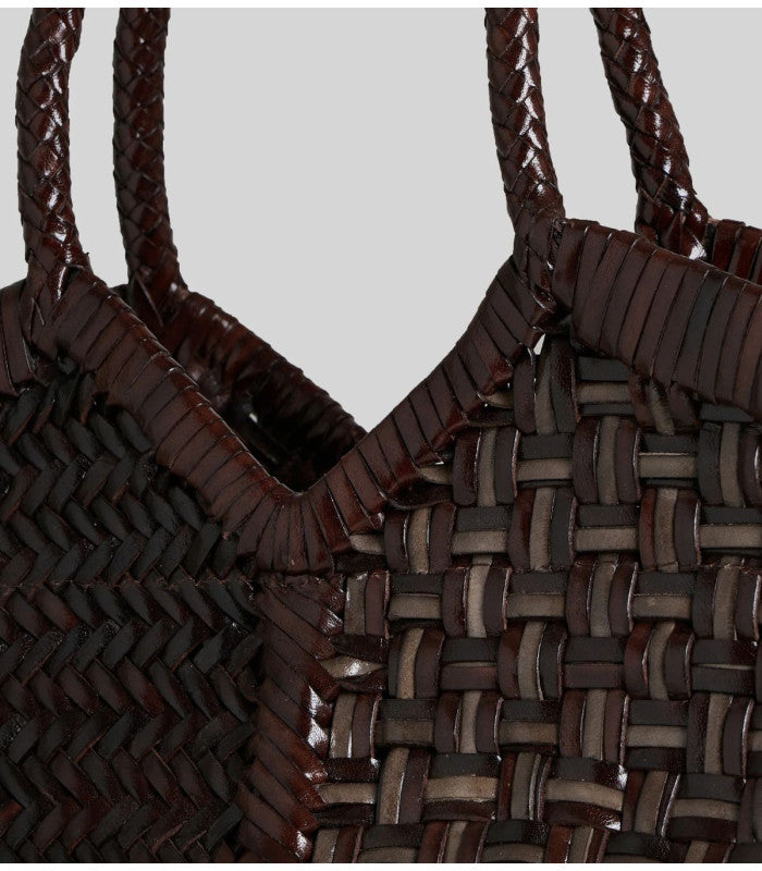 Bolso vipera monet patch chocolate ardesia 2