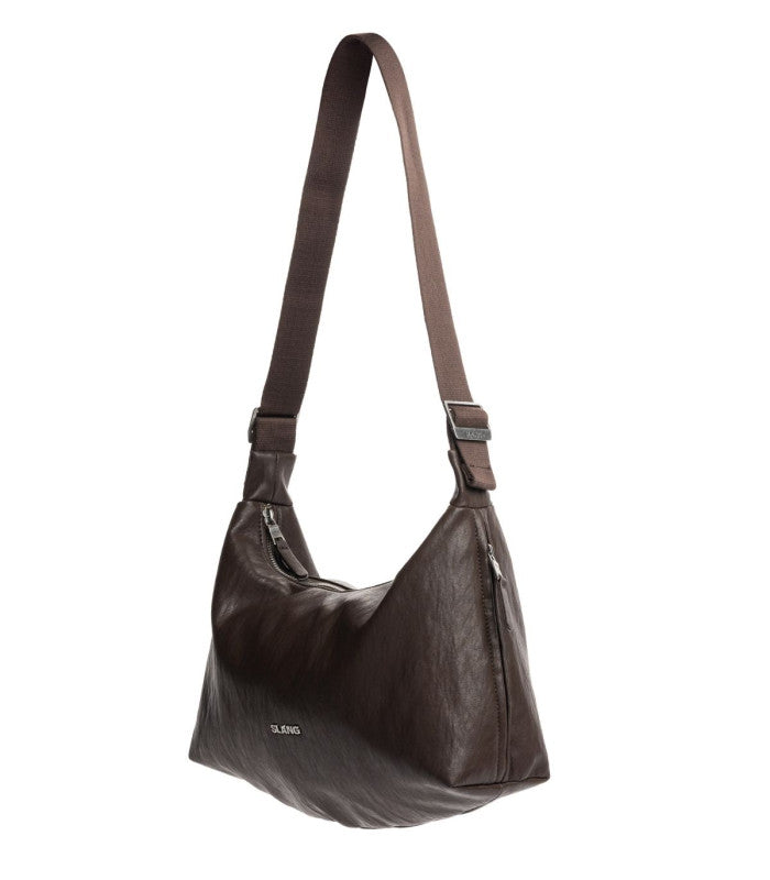 Bolso slang hug2 hug dark brown 2