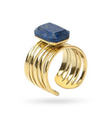 Anillo ajustable spirit mineral azul anartxy 2