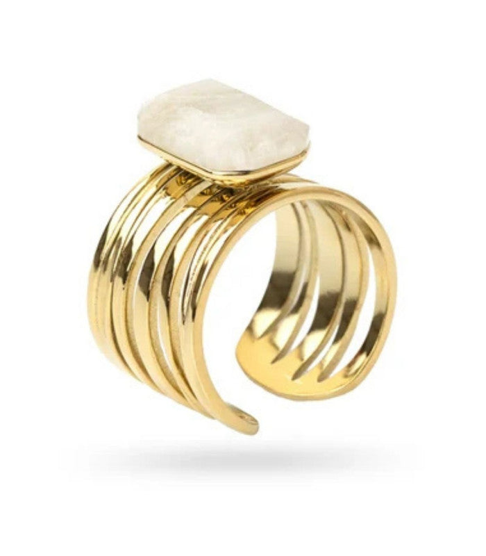 Anillo ajustable spirit mineral beige anartxy 2