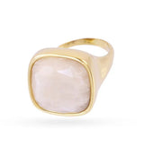 Anillo spirit sello piedra cuadrada beige anartxy 2