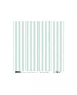 PAPEL SCRAP PUNTOS MINI - RAYAS VERTICALES Verde Suave 2