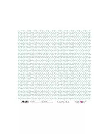 PAPEL SCRAP PUNTOS MINI - NUBES Verde Suave 2