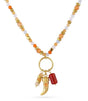 Collar astros multicolor cuerno naranja anartxy 1