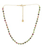 Collar extensible piedras facetadas verde anartxy 1