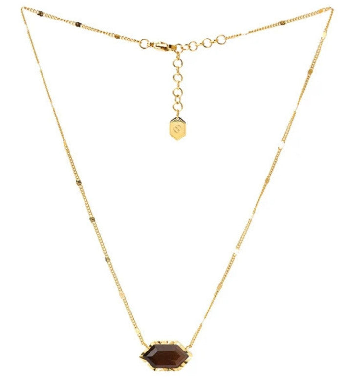 Collar gleam piedra cafe anartxy 1