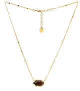 Collar gleam piedra cafe anartxy 1