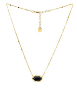 Collar gleam piedra negro anartxy 1